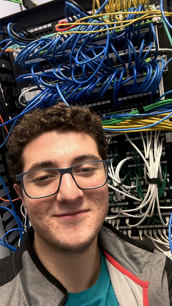 Network rack and structured cabling